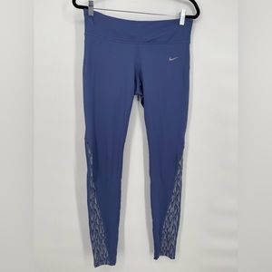Nike Power Running Compression Tights sz‎ L EUC